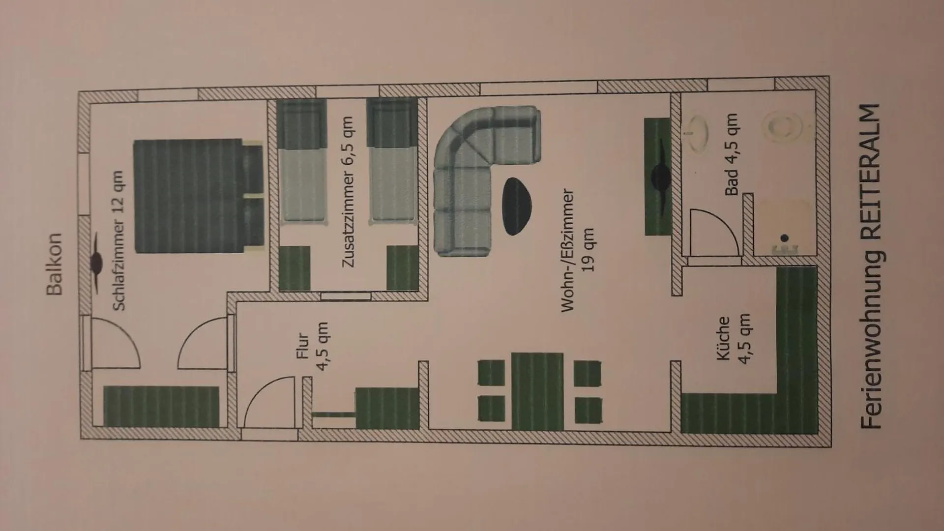 Villa Holznerhof - Chiemgau Karte Inzell Alloggio per agriturismo